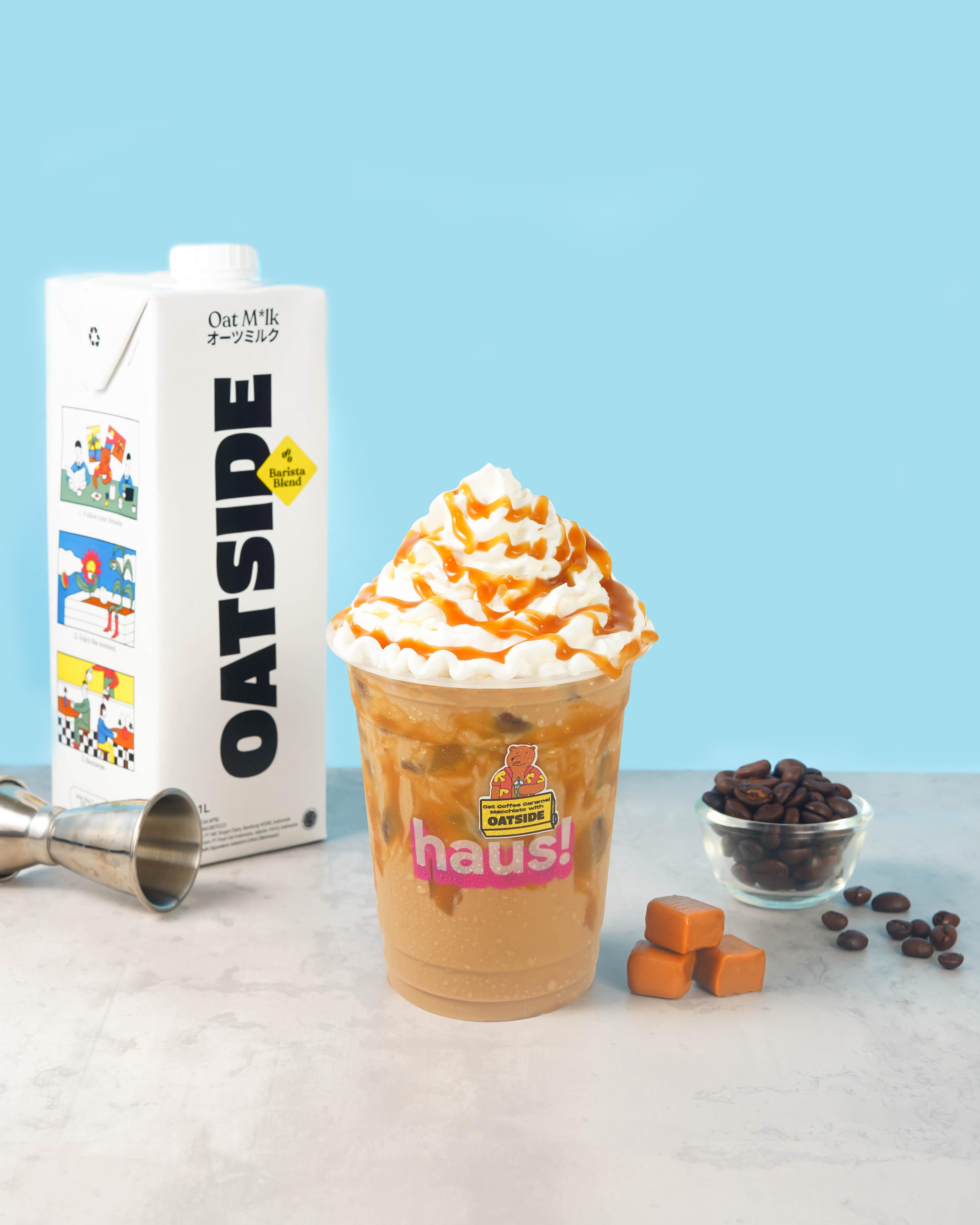 Oat Coffee Caramel Macchiato